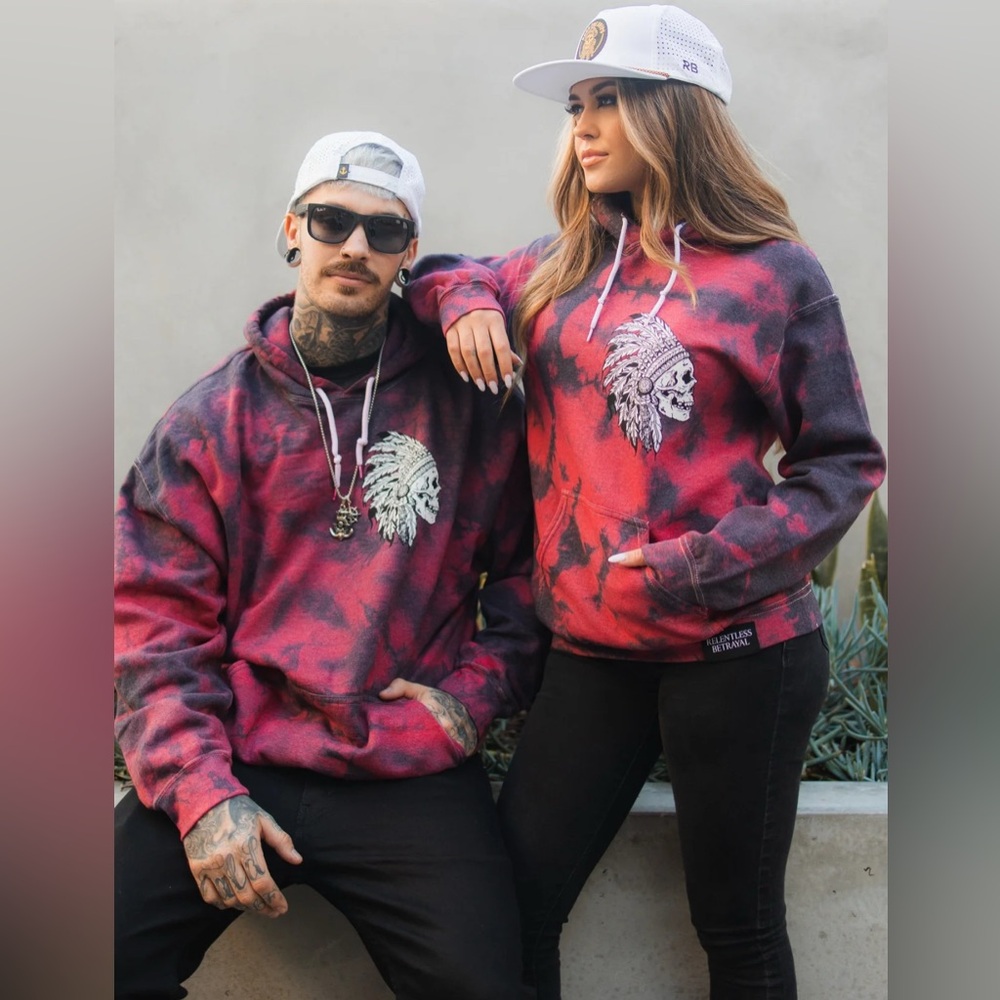 Trustless Chief Tie Dye Hoodie